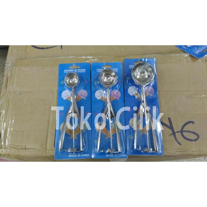 SEKOP/SCOOP/ICE CREAM/ES KRIM/KECIL/MEDIUM/SENDOK/ADONAN/TAKARAN/DAPUR