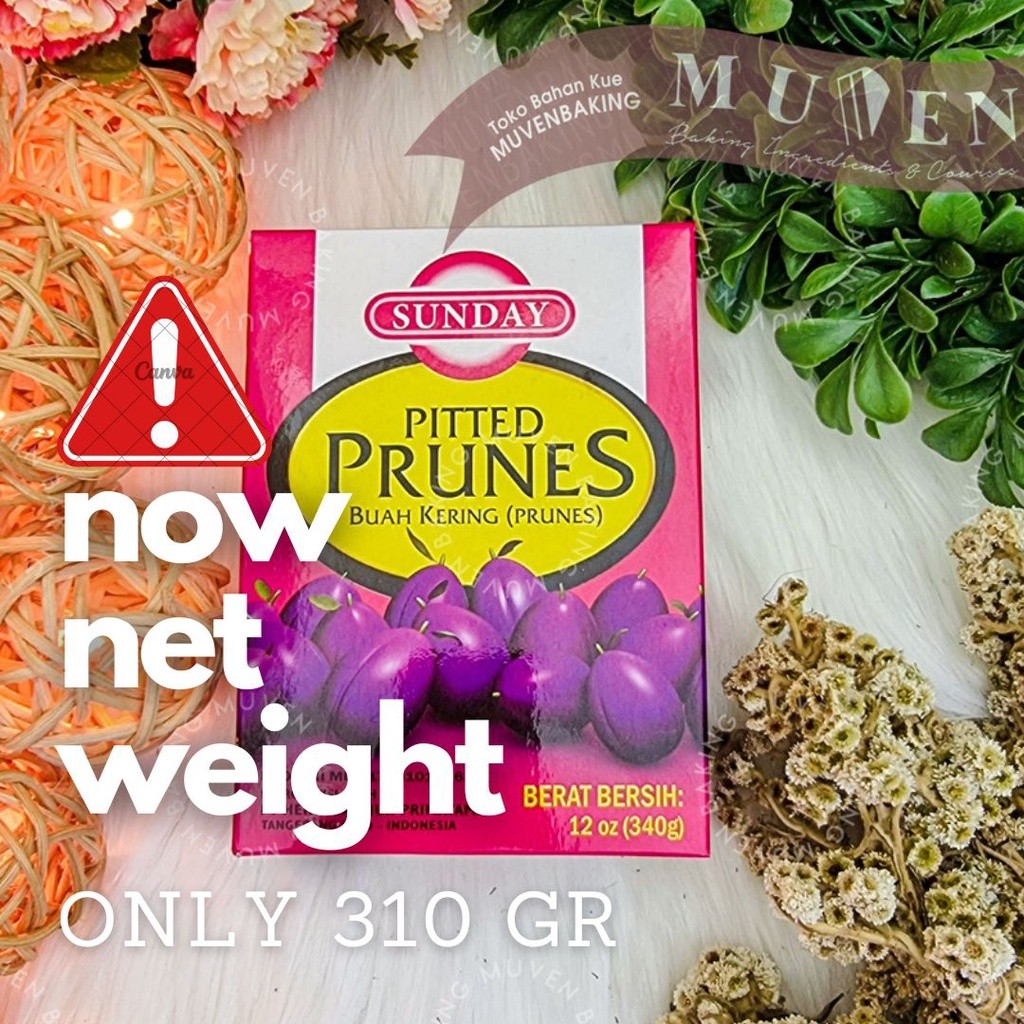 

SUNDAY PITTED PRUNES 310 GR