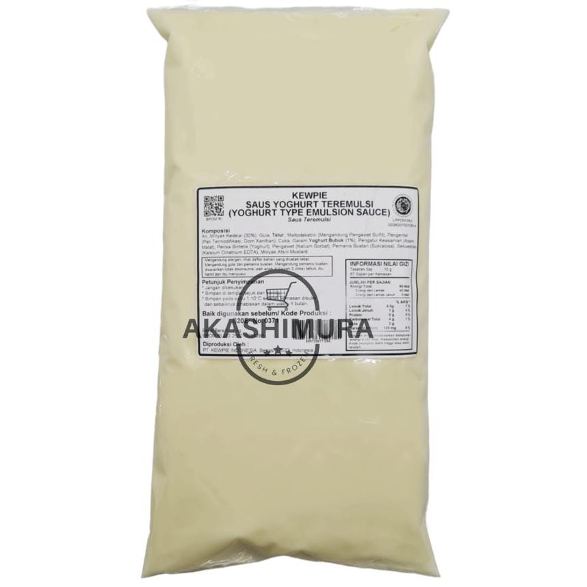 

CARAKA.STORE1 KEWPIE COOKING YOGURT MAYO 1 KG