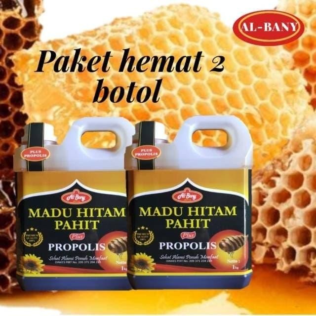

Madu Hitam Pahit Al Bany Plus Propolis (Buy 1 Get 1)