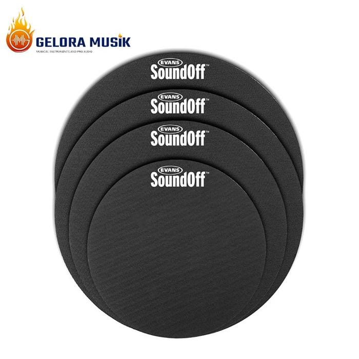 Sound Off Drum Mute Pack Fusion Evans SO-0244/Set