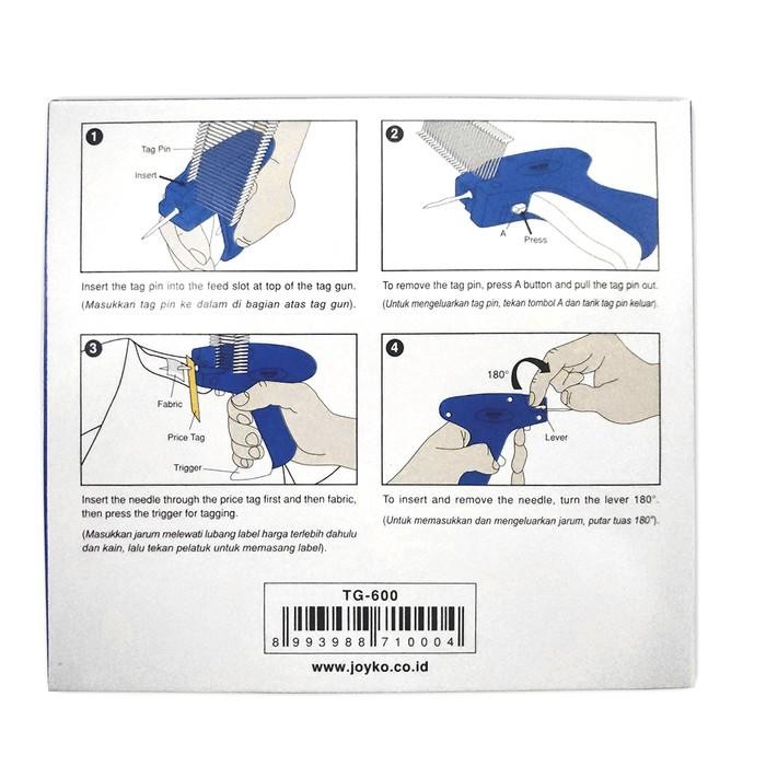 

Alat Tag Gun Bandrol Tag Hang Tag Joyko Hang Tag Merk Label