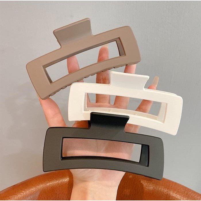 BELANJA JEPIT RAMBUT SUPER JUMBO KOREA 13CM JEDAI DOFF PERSEGI PANJANG JEPITAN KOREA ORIGINAL BIG