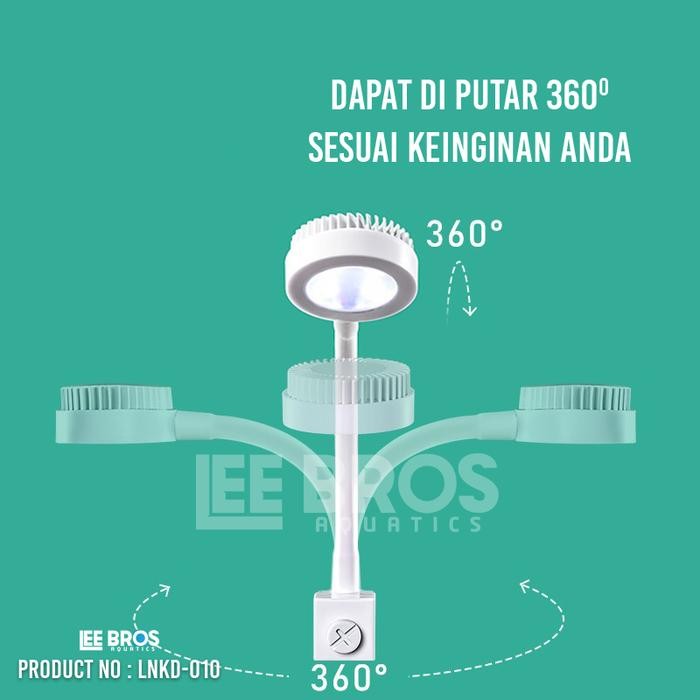 Lampu Led Aquarium / Lampu Akuarium / Lampu Aquascape Jepit