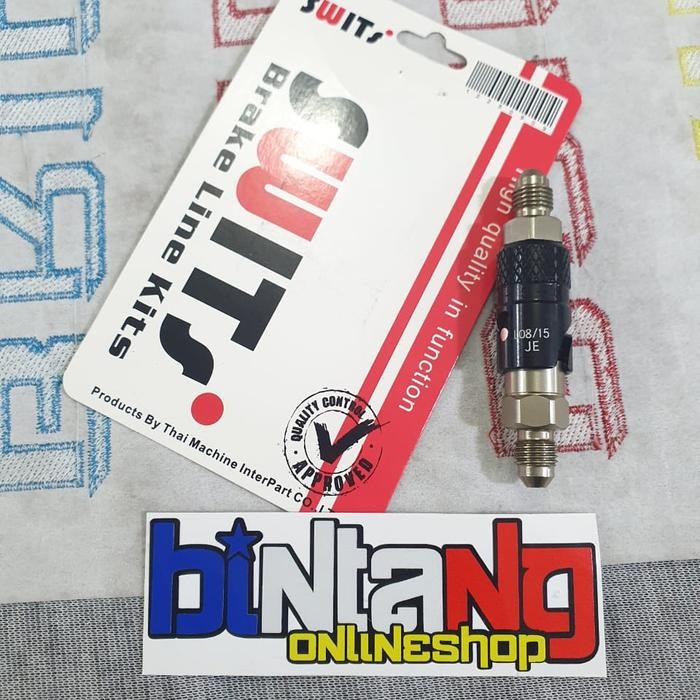 Staubli sambungan selang rem swits warna hitam