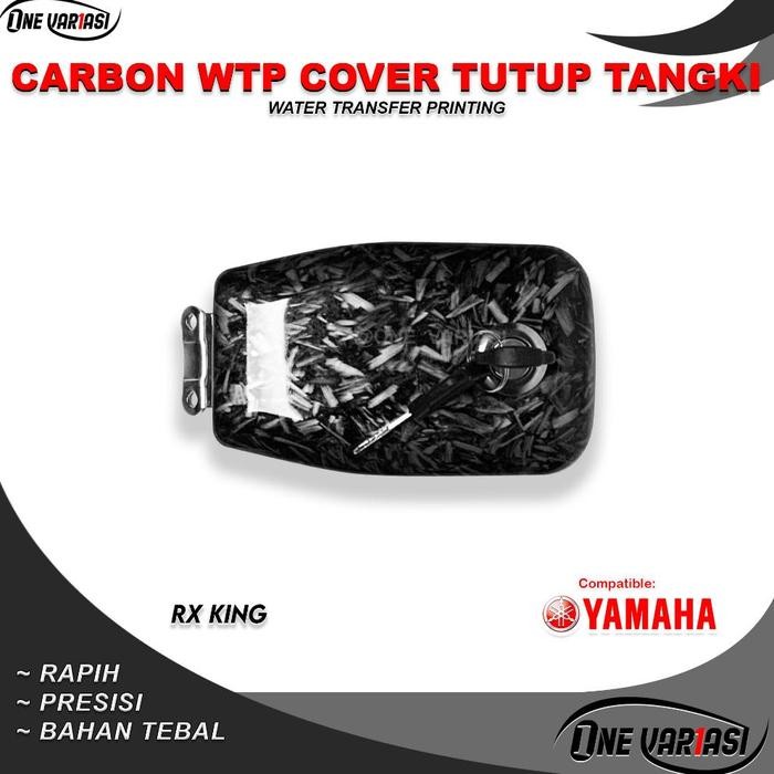 TUTUP TANGKI TANKI RX KING CARBON KARBON FORGED