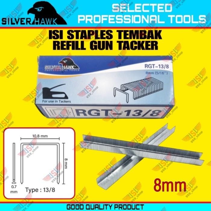 

Kangaro Stapler Ts-610R + Isi / Gun Tacker / Staples Jok / Staples Tem