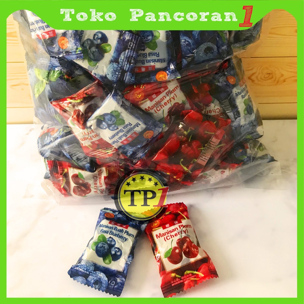 

Manisan buah kiamboi kiamboy plum Storberry BlueBerry madu permen termurah 200gr