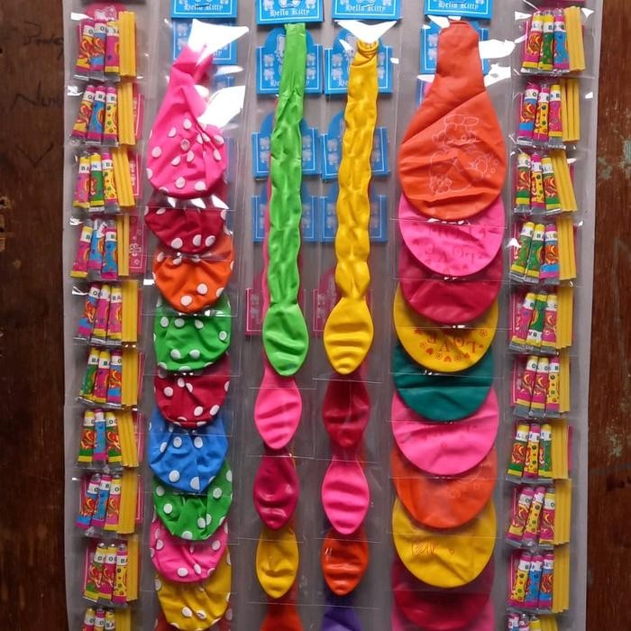 Gala Galore Mainan Serba Seribu Balon Karakter 50 Campur