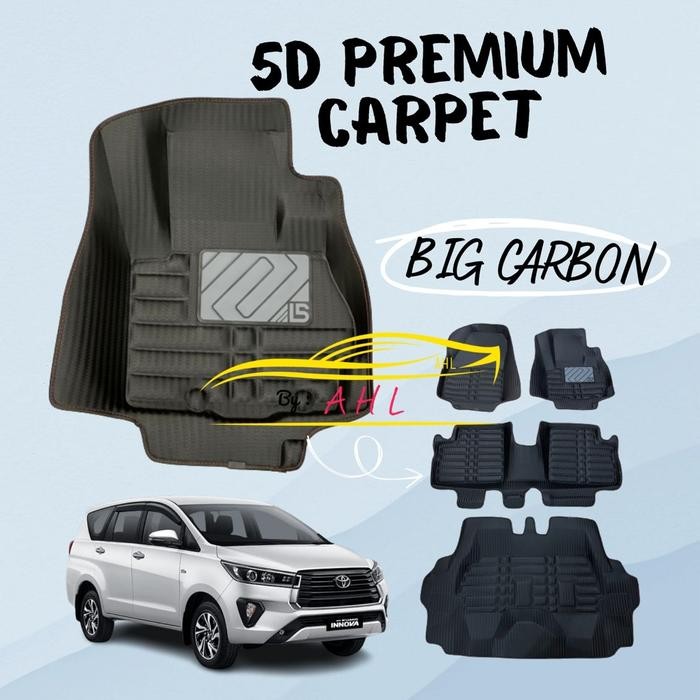 Karpet 5D Preum Mobil Toyota Innova Reborn