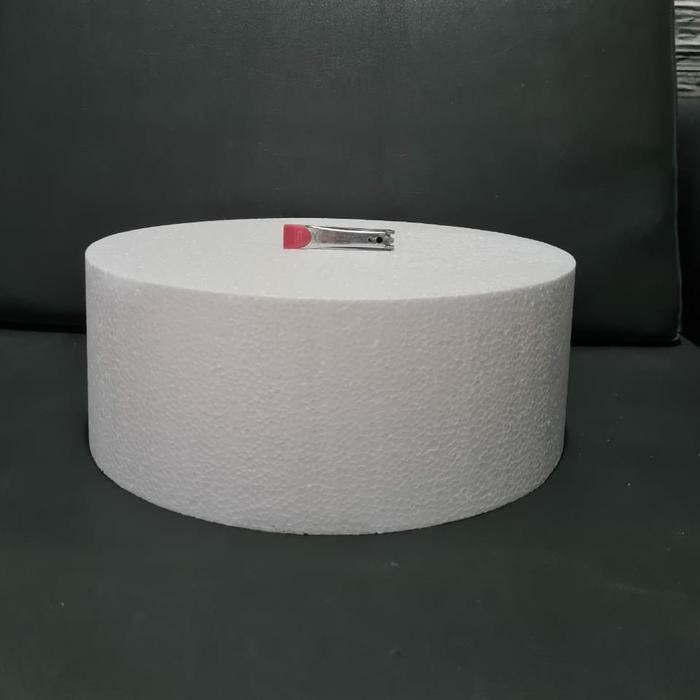 

DUMMY CAKE STYROFOAM GABUS KUE DIAMETER 40CM TINGGI 15CM