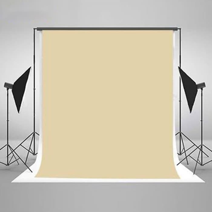 Kain Background Polos Coklat Krem 2.5X3Meter #Gratisongkir