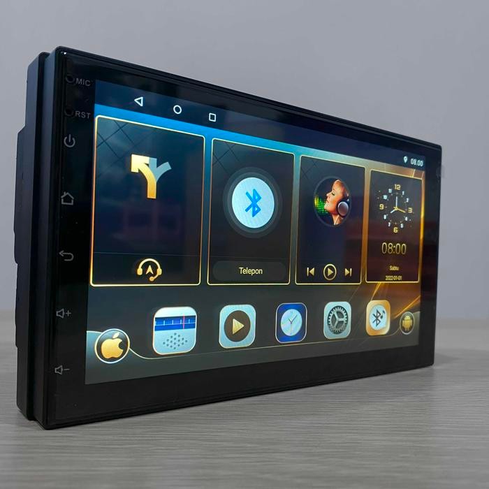 Head Unit Double Din Android Dhd-7001 7 Inch Ram 2+32GB Universal