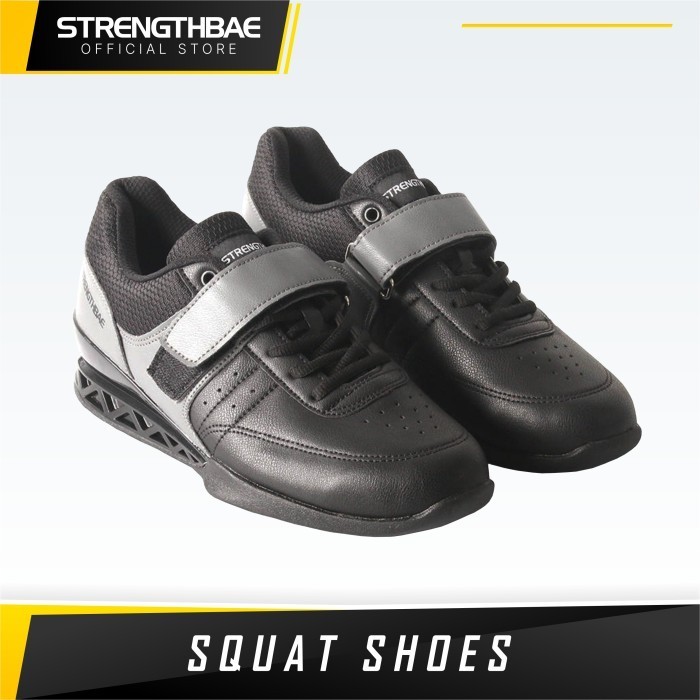 Squat Shoes STRENGTHBAE Sepatu Weightlifting Crossfit Powerlifting
