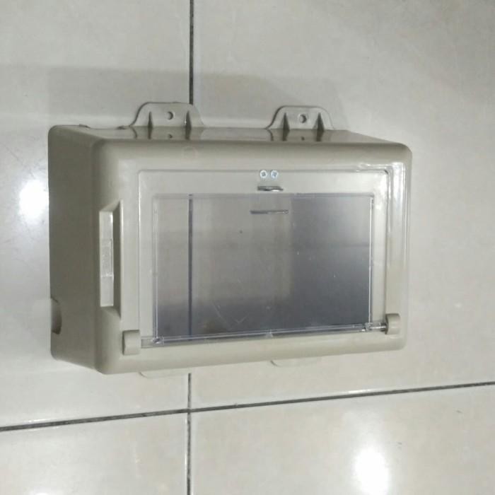 Dexie_Store Box Kwh Meter Pulsa Transparan Token Model Bahan Listrik