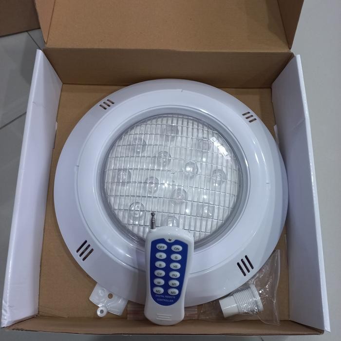 Lampu Kolam LED 18 Watt RGB / Lampu Kolam Renang Sinar Warna Warni