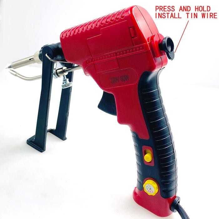 Berkualitas Solder Tembak Otomatis Dengan Pengaturan Tempratur 60 W Lefavor- Lef-220 Las Laser