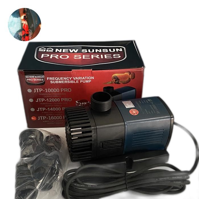 Sunsun JTP 16000 Pompa Kolam Ikan Koi Aquarium Celup / Submersible Pump 16000 / Pompa Kolam JTP