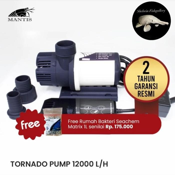 Mantis Tornado Pump 12000 lph Pompa Aquarium