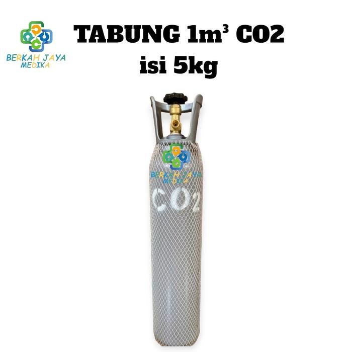 Tabung CO2 Karbondioksida 5kg - Co2 Las / Co2 Aquascape Food Grade