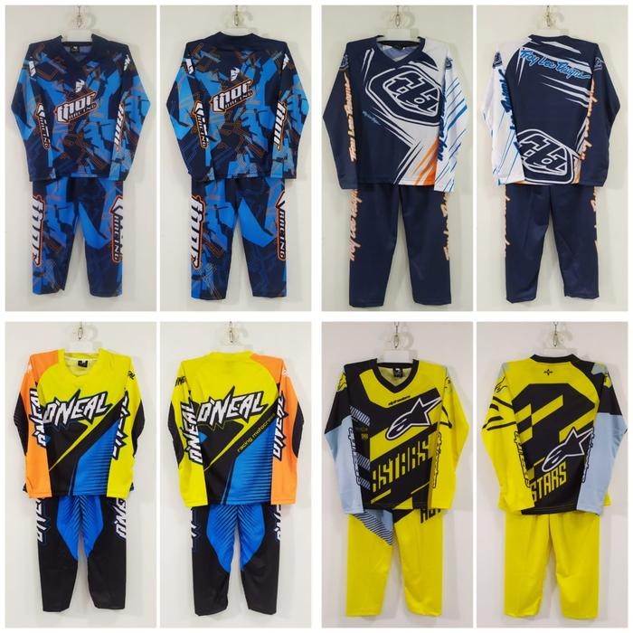 Cing- Setelan Anak Motor Cross / Baju Motor Cross Anak