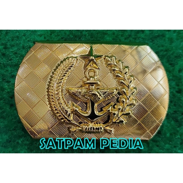 Kepala Sabuk Mabes Kuningan Loind - Kepala Gesper Mabes Kuningan