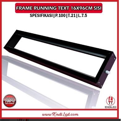 Frame Led Running Text Almunium Kokoh Untuk Modul 3 Modul P10
