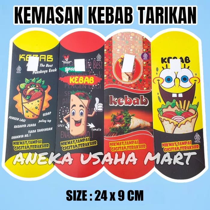 

KERTAS BUNGKUS KEBAB ISI 100 PCS / WADAH KEBAB ISI 100 LEMBAR / BOX KEBAB ISI 100 PCS