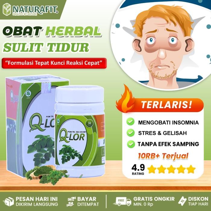 DISKON Obat Insomnia Paling Ampuh Sulit Tidur Depresi Stres Insom Akut Agar Cepat Ngantuk Tidur