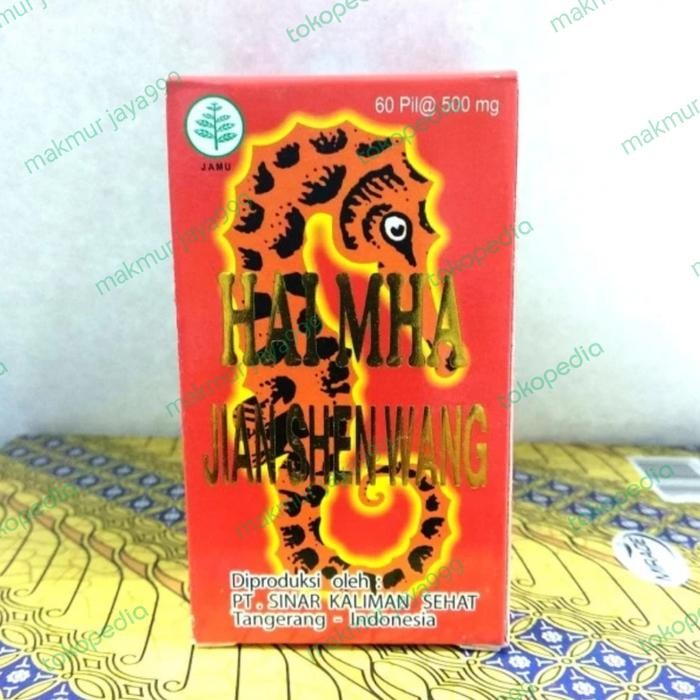 STOK TERBATAS Kapsul kuda laut..Stamina laki herbal bpom BS944