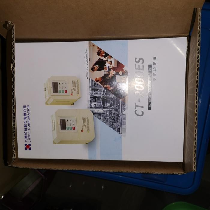 CT-2002ES-1A5 1.5KW 3PH 220VAC INVERTER CUTES GRATIS ONGKIR