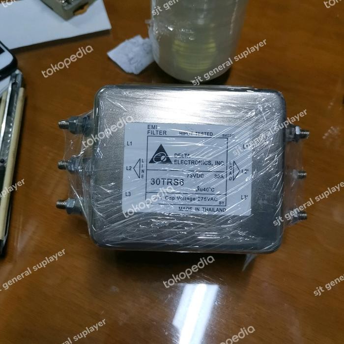 30TRS6 30A 3PH EMI FILTER NOISE FILTER DELTA ELECTRONIC TERMURAH