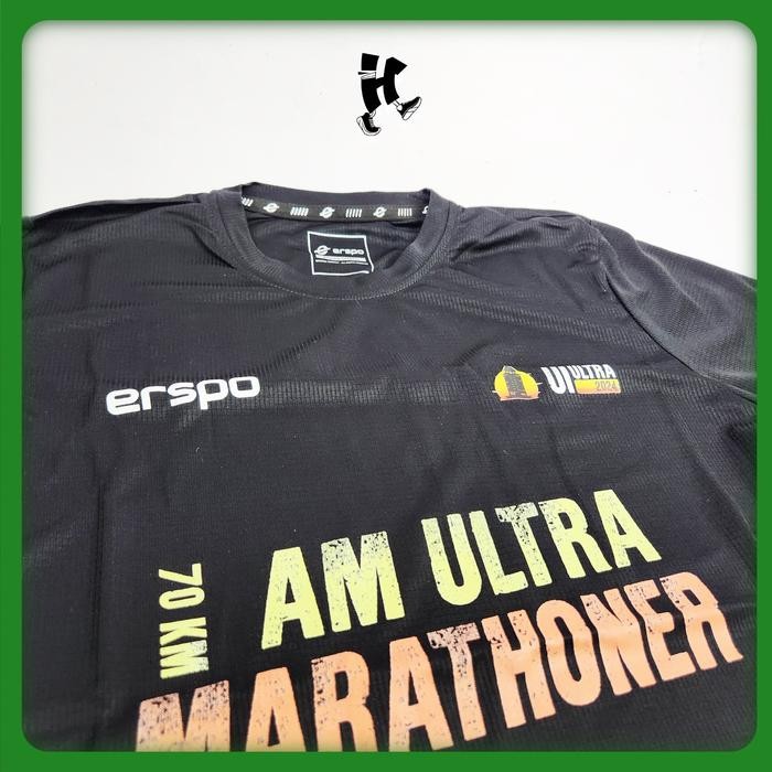 Jersey Finisher UI Ultra 2024 70KM Pakaian Olahraga Lari untuk Pria Wanita