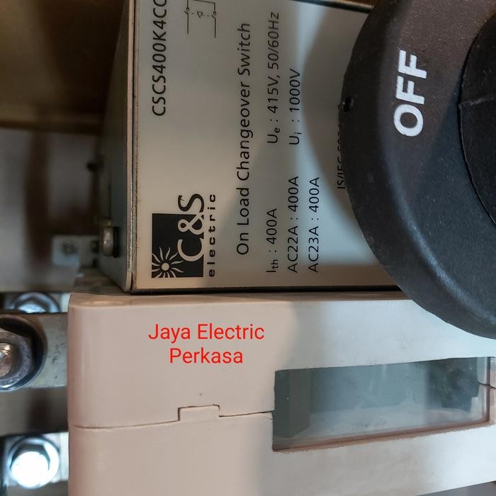 COS CHANGE OVERSWITCH 400A C&S CHANGE OVER SWITCH KOMPLIT HANDEL