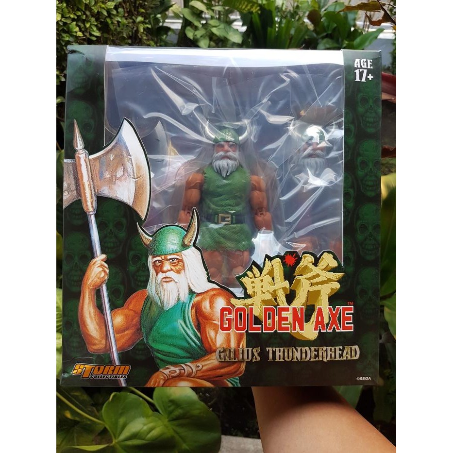 Storm Collectibles Gilius Thunderhead & Chickenleg MISB Golden Axe Co