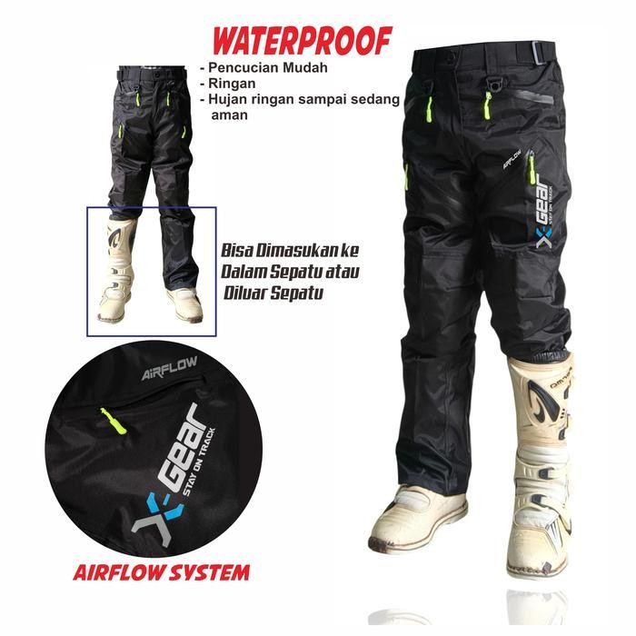 Waterproof CELANA TOURING Motor riding enduro pants Celana offroad