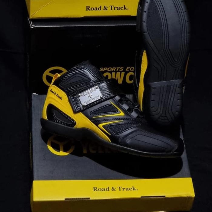 Sepatu yellow corn ys 001 red black yellow