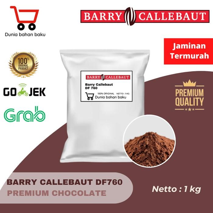 

New PURE COCOA POWDER BARRY CALLEBAUT. BUBUK COKLAT MURNI 760 1 kg