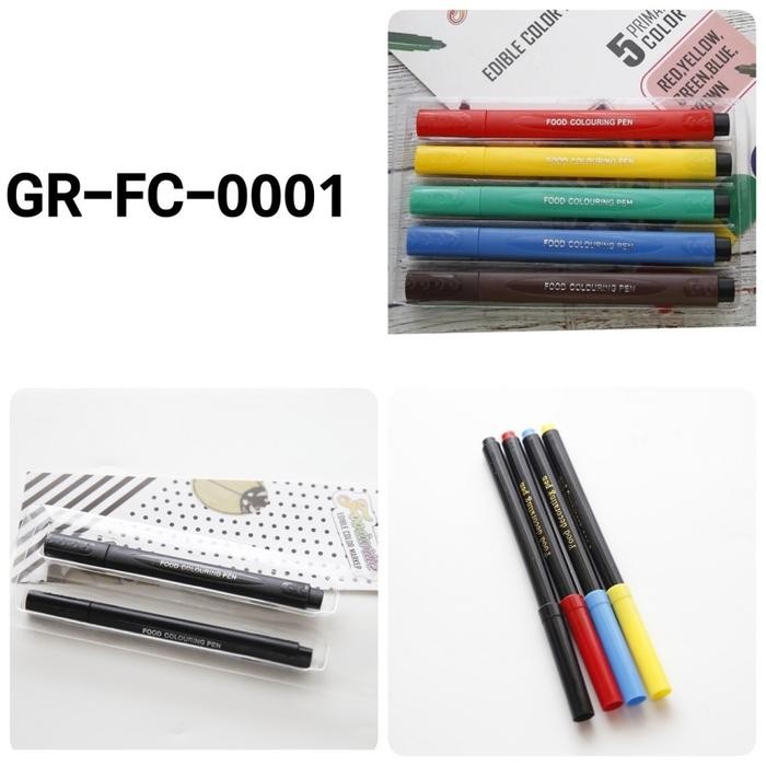 

New FC-0001 Edible pen foodwriter edible color pen pen makanan