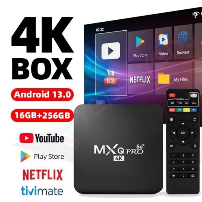 Android TV BOX 100% MXQ Pro STB TV Digital 4K *