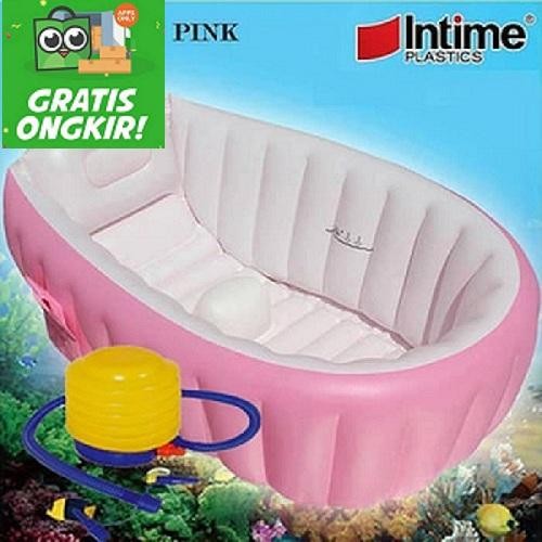 PALING MURAH.! PAKET BABY BATH TUB BAK MANDI BAYI KOLAM BAYI MANDI BOLA BONUS POMPA