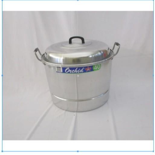 TERBARU.. PANCI SERBAGUNA ORCHID 40CM / LANGSENG STEAMER KUKUS DANDANG NASI