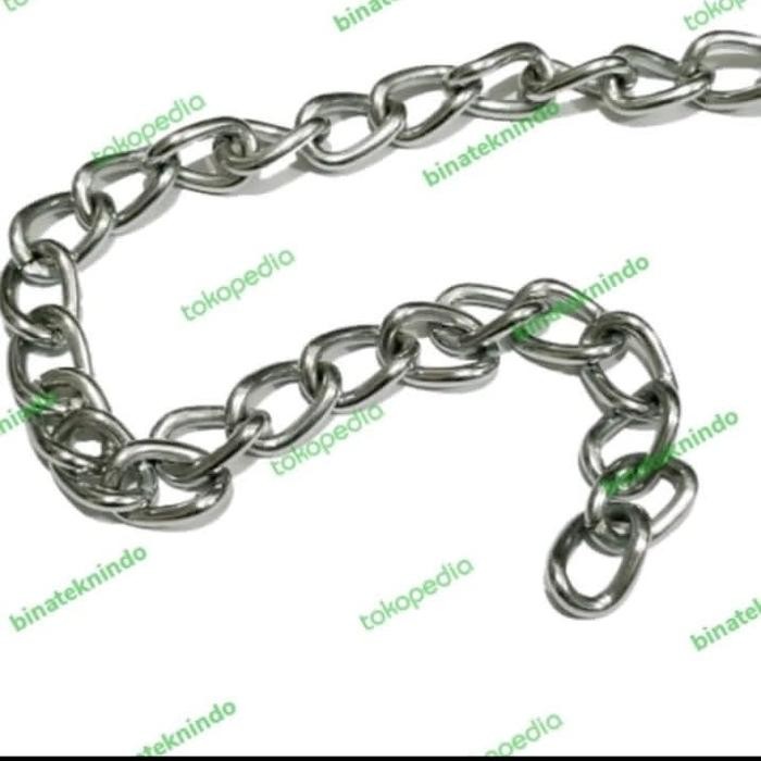 Rantai Hiasan Rantai Hias Lampu Rantai Besi 1.6mm Rantai Nikel 1.6 MM *