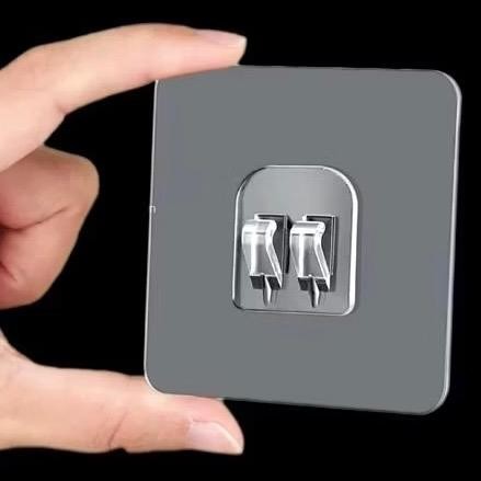 [ISI 2] Perekat Hook Rak Sudut Tempelan Dinding Hook Baut / Hook Paku tempel Super Kuat hook bingkai