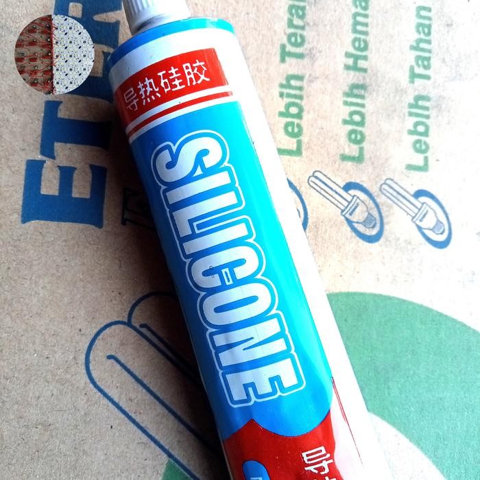 Lem silikon perekat pcb lampu led *