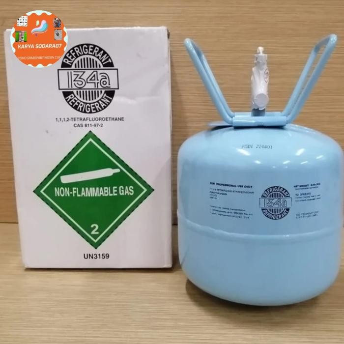 SendToday- Freon Refrigerant R134A 3 Kg ( R 134A - R134 A - R 134 A ) 3Kg