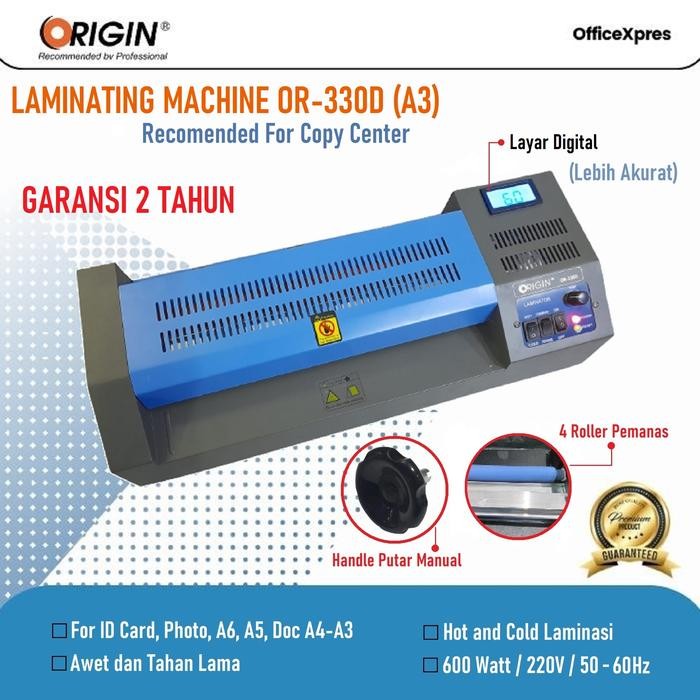 

SendToday- Mesin Laminating Origin Or-330