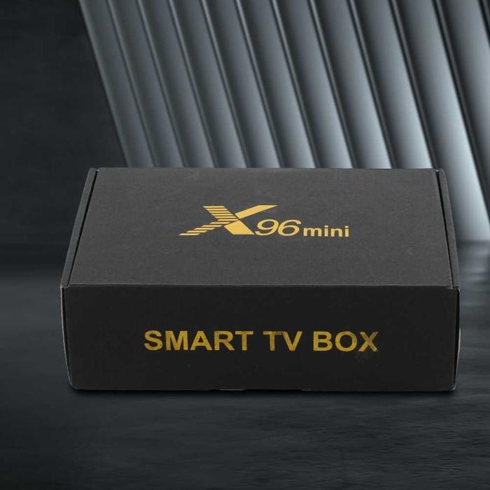 SendToday- Alat Ubah Tv Biasa Jadi Smart Tv Android - X96 Mini Smart Tv Box Android 9 Ddr3 1Gb