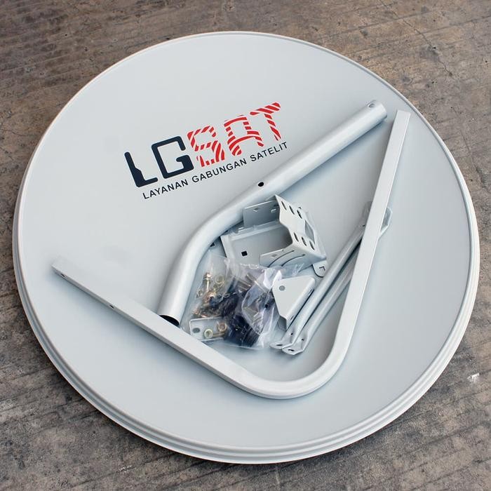SendToday- Antena Parabola Mini Lgsat Ku Band 60 Cm