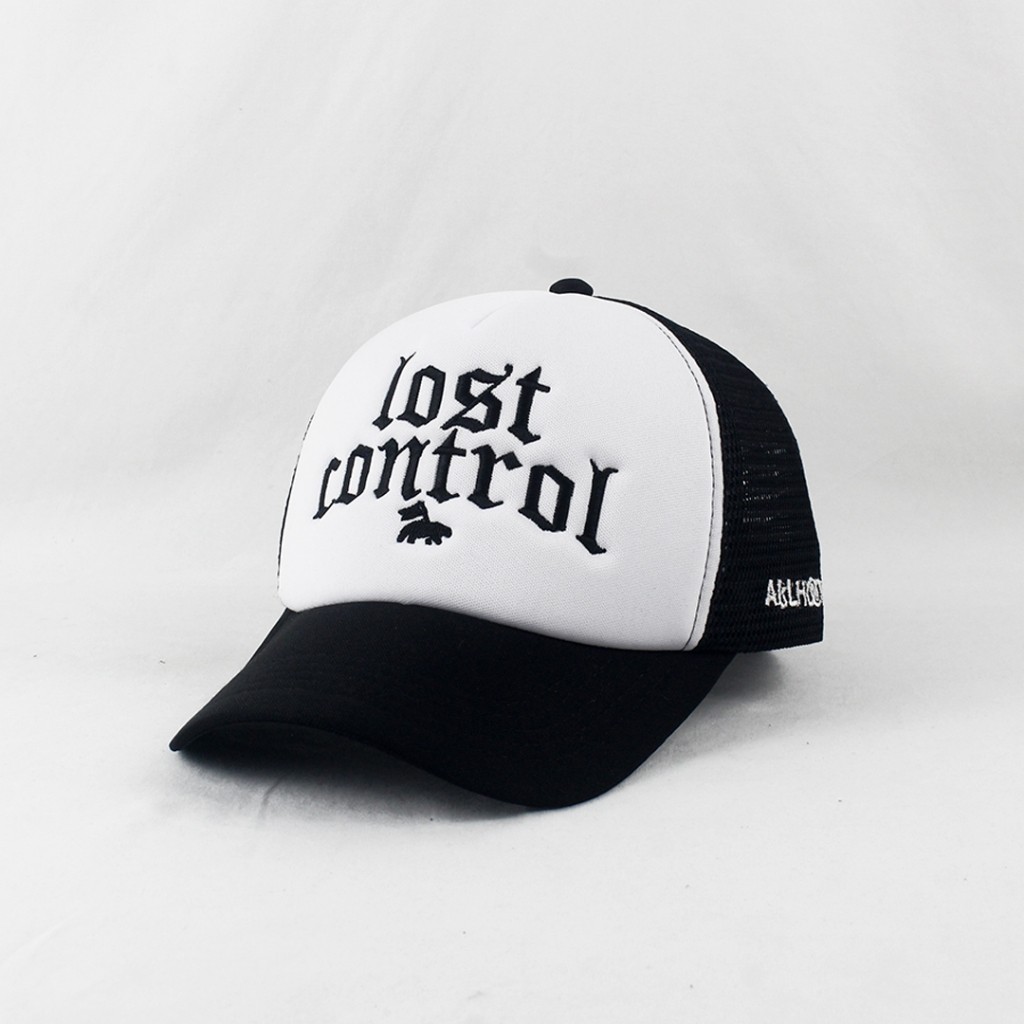TOPI TRUCKER BORDIR ALLHOOD - LOSTCONTROL / Topi Bisbal / Topi Original Clothing / Topi Premium